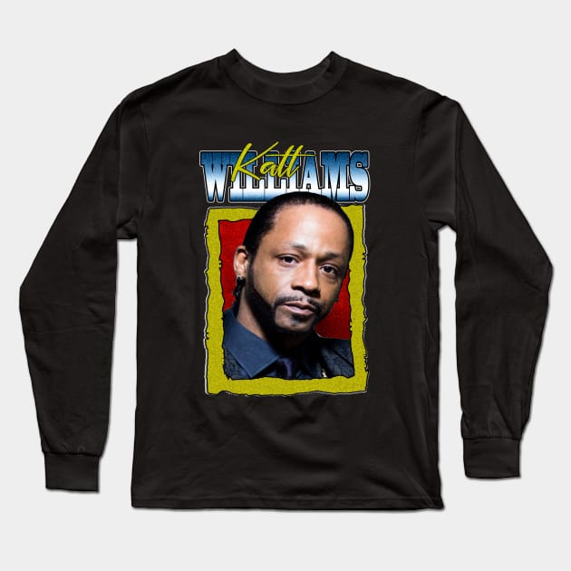 Katt Williams Long Sleeve T-Shirt by HORASFARAS